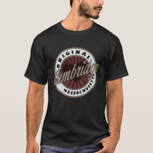 Cambridge Travel Souvenir To Massachusetts T-Shirt