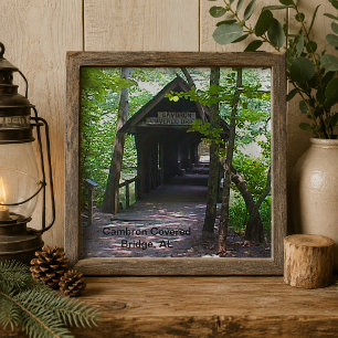 Cambron Covered Bridge, Madison County, Alabama Tile