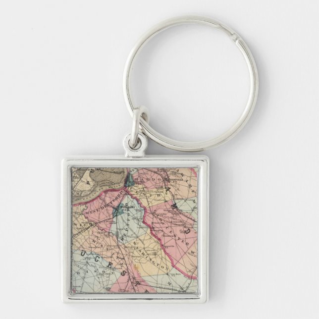 Camden, Gloucester counties, NJ Keychain (Front)