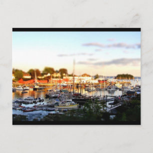Camden Harbour-tiltshift Postcard