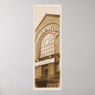 Camden Lock - London Poster