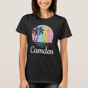 Camden Maine Mermaid Beach Vacation Family Matchin T-Shirt