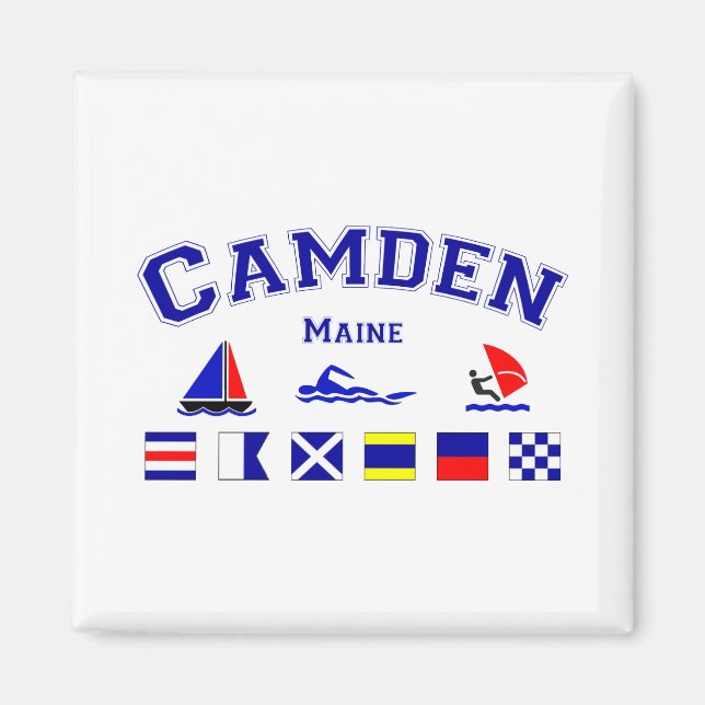 Camden, ME Magnet (Front)