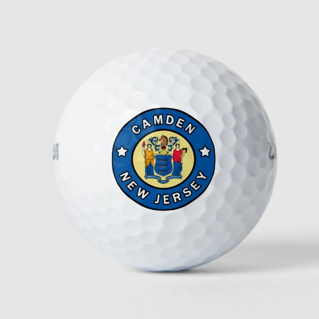 Camden New Jersey Golf Balls (Front)
