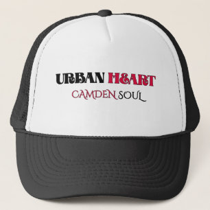 CAMDEN SOUL,URBAN HEART Black Foam Women's Trucker Hat