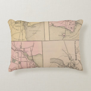 Camden, Wiscasset, Damariscotta, Newcastle Accent Pillow
