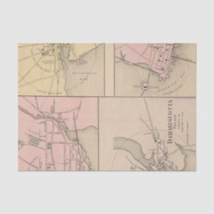 Camden, Wiscasset, Damariscotta, Newcastle Tissue Paper