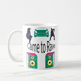 Came To Rave Edm For Menwomen Baseball Coffee Mug