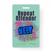 Camedian Repeat Offender ID Badge