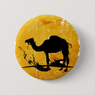 Camel 2 Inch Round Button