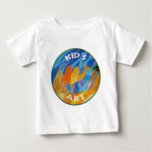 Camel Art by Kids Baby T-Shirt