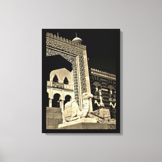 Camel at Rest  Canvas Print (Front)