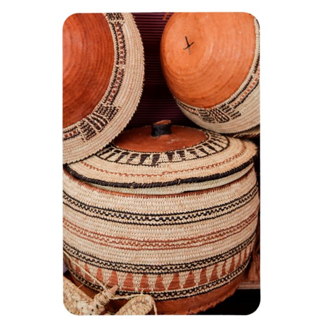 Camel Basket from Sultanate of Oman Magnet (Vertical)