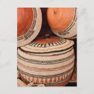 Camel Basket from Sultanate of Oman Postcard