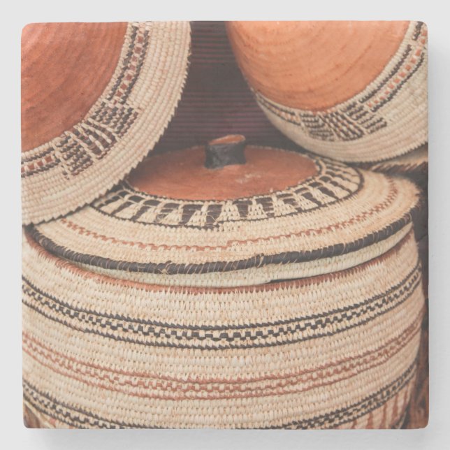 Camel Basket from Sultanate of Oman Stone Coaster (Front)