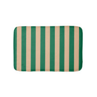 Camel Beige & Classic Green Stripe