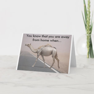 Camel c holiday card