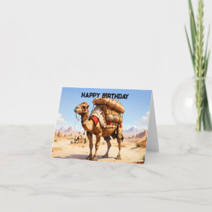 camel carrying load card