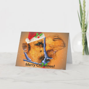 Camel Christmas Card
