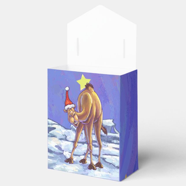 Camel Christmas Favor Box (Opened)
