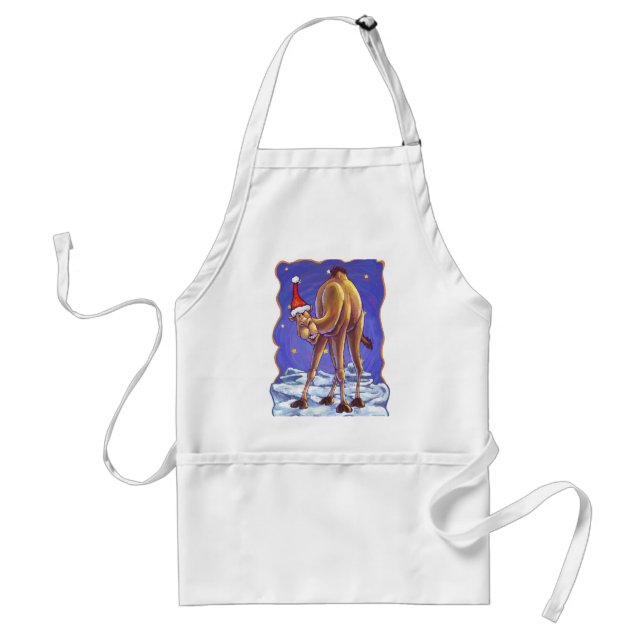 Camel Christmas Standard Apron (Front)