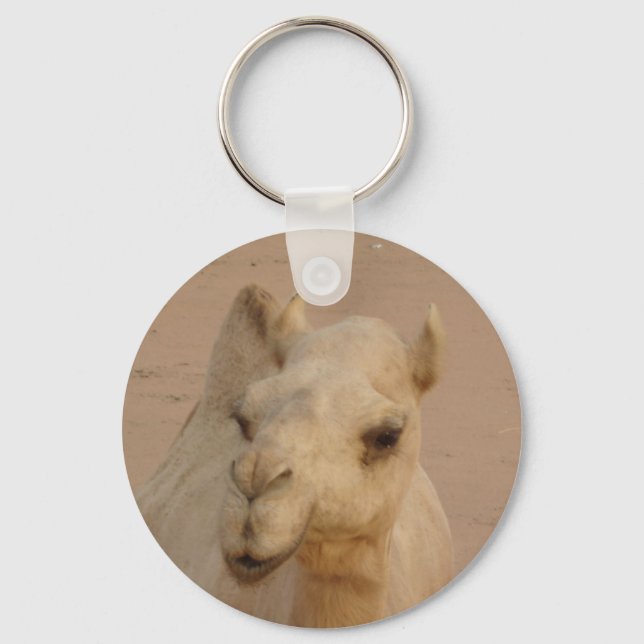 Camel close up keychain (Front)