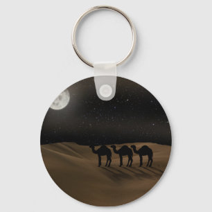 Camel Crossing Keychain
