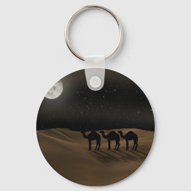 Camel Crossing Keychain (Front)