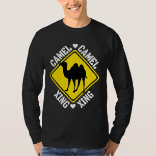 Camel  Crossing Sign T-Shirt