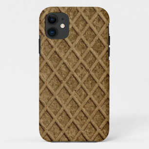 Camel diamond rust metal iPhone 11 case