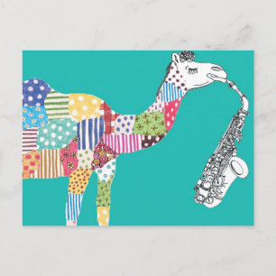 Camel emerald green postcard