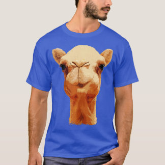 Camel For Men Women Animal Face African Safari Cam T-Shirt