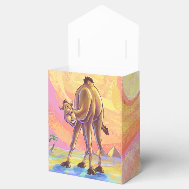 Camel Gifts & Accessories Favor Box (Opened)
