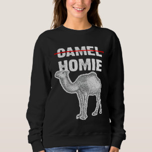 Camel Homie Friends Cute Desert Pet Animal Sweatshirt