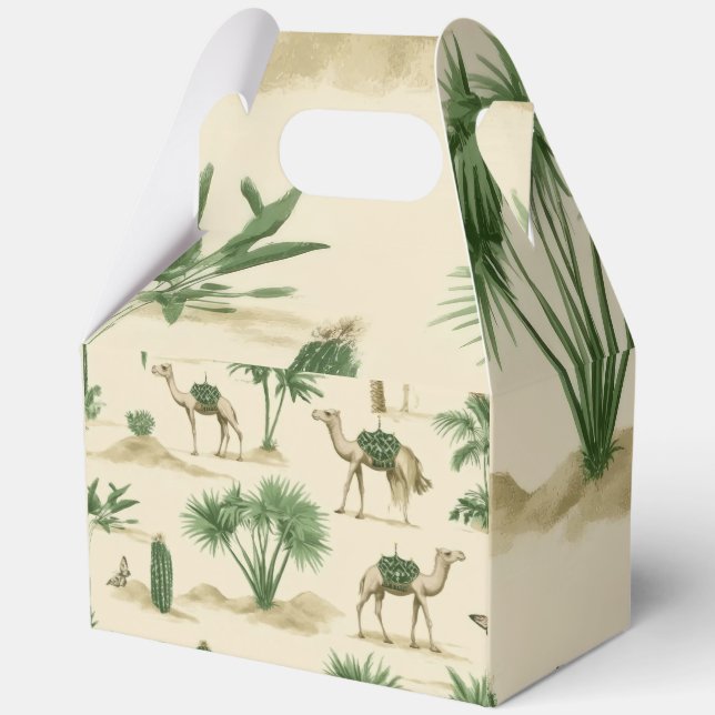 "Camel Journey Gift Box with Handle" (Back)