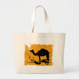 Camel Large Tote Bag