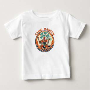 Camel Mancer Wizard Desert Fantasy Mystic Art Baby T-Shirt