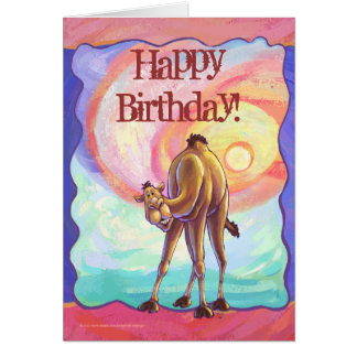 Happy Birthday Camel Cards, Happy Birthday Camel Greeting Cards, Happy ...