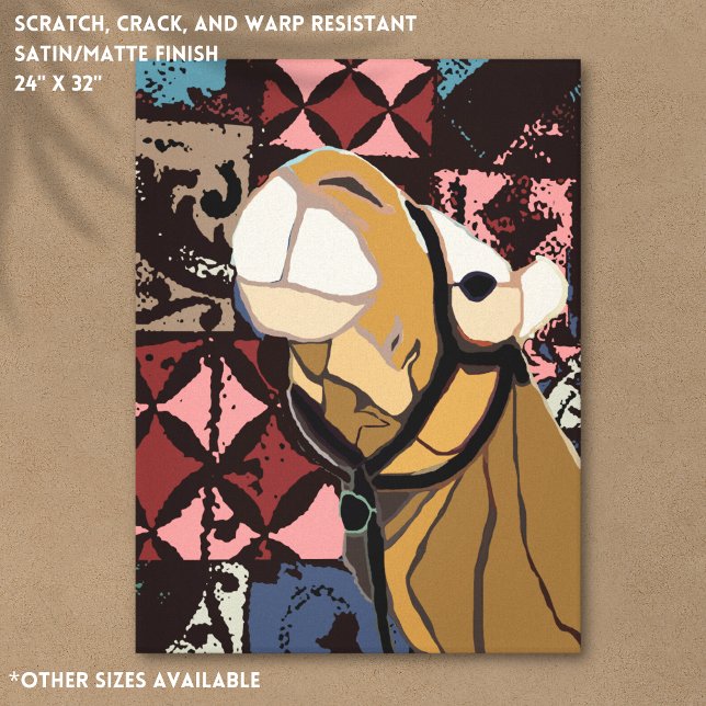 Camel Pattern  Canvas Print (Creator Uploaded)