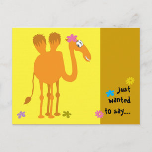 Camel Postcard