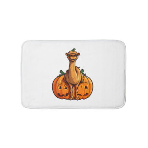 Camel Pumpkin Lazy Halloween Party Costume Kids Bath Mat