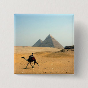 camel pyramid 2 inch square button
