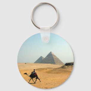 camel pyramid keychain
