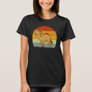 Camel  Retro Style Vintage T-Shirt