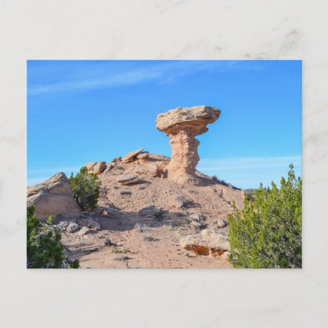 Camel Rock, New Mexico, in 2014 Postcard (Front)