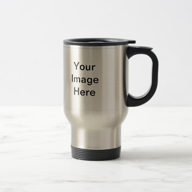 Camel Rug Travel Mug (Right)