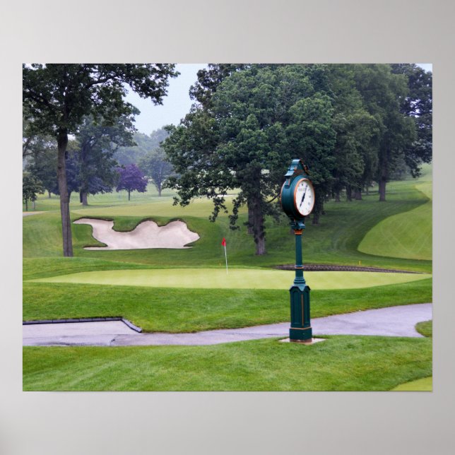 Camel Sand Trap, Medinah, Illinois, Golf Course Poster (Front)