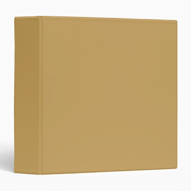 Camel-  shade of brown (solid colour)  binder (Front/Spine)