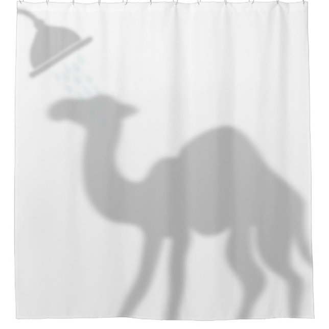 Camel Shadow Silhouette Shadow Buddies in Shower (Front)