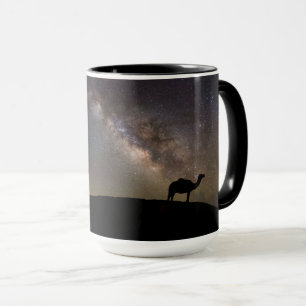 Camel Silhouette and Milkyway Mug